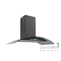 Пристенная кухонная вытяжка Fabiano Arco-A LCD 60 Inox, Black Нержавеющая Сталь, Черный