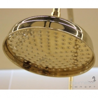 Змішувач для душу з душовою стійкою Devit Charlestone Ceramic 80520142G золото