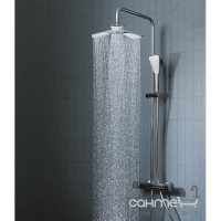 Душова система з термостатом Dual Shower System Kludi Fizz 6709605-00