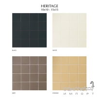 Плитка для підлоги DEVON&DEVON HERITAGE 10x10 (grey) de01gr