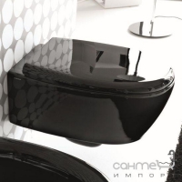 Сидіння з кришкою мікроліфт Hidra Ceramica Loft LOZ чорний