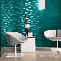 Плитка из белой глины мозаика Atlas Concorde Ewall Platinum Mosaic 9EMP