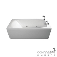 Прямоугольная гидромассажная ванна Tivoli ГМ1 с системой наполнения, фронтальной и боковой панелями
