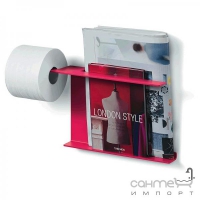 Тримач для туалетного паперу + полиця для журналів Lineabeta Piega 5136