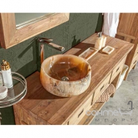 Комод для ванной комнаты деревянный Cipi Mobile Essenza 3 Cassetti (CP880)  