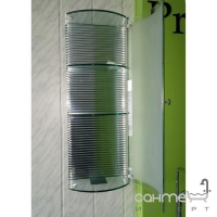 Пенал скляний підвісний для ванної кімнати H2O DP-2010
