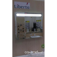Прямоугольное зеркало с LED подсветкой Liberta Bari 800x800