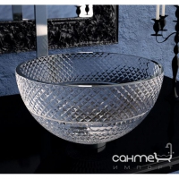 Раковина на столешницу Glass Design Cristallo DE MEDICI RAMADA RAMADAT01 Transparent