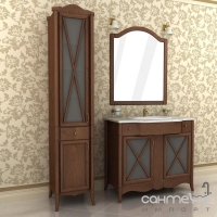 Дзеркало для ванної кімнати Ваші Меблі Аква люкс 100 коричневий