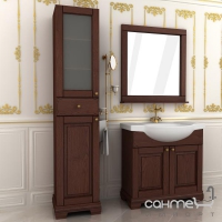 Дзеркало для ванної кімнати Ваші Меблі Дельфін 80 коричневий
