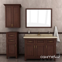 Дзеркало для ванної кімнати Ваші меблі Венеція 110 коричневий