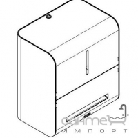 Сенсорный настенный дозатор бумажных полотенец Franke Xinox XINX630 Big Spender (7612210054983)