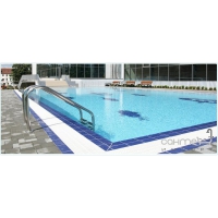 Плитка Rako Pool GAAD8005 10x20 матовая гладкая