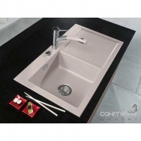 Керамічна кухонна мийка SystemCeram Mera 90 AL (лівостороння) стандартні кольори