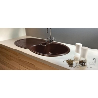 Керамічна кухонна мийка SystemCeram Sigma 92 AL (лівостороння) стандартні кольори