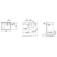 Раковина з отвором для переливу Laufen Kartell by Laufen 8.1033.5.759.10X.1 (Warm gray)