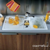 Керамічна кухонна мийка SystemCeram Delta 90 A стандартні кольори