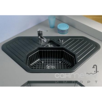 Керамічна кухонна мийка SystemCeram Alpha Ergo A стандартні кольори
