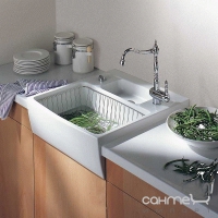 Керамічна кухонна мийка SystemCeram Centra 60 600 мм спеціальні кольори