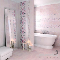 Мозаїчний декор Kerama Marazzi Кенсінгтон рожевий MM7137