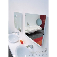 Квадратне дзеркало реверсне з підсвічуванням Flaminia Specchi Simple 90 NDS90