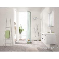 Верхний душ Hansgrohe Rainmaker Select 580 3et 24001400 белый/хром