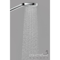 Ручной душ версия EcoSmart Hansgrohe Croma Select S 1jet 2680*400 белый/хром