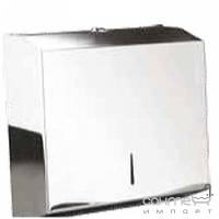 Держатель для всех типов листовых бумажных полотенец V, Z, ZZ сложения JVD Inox 899798 металлик