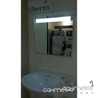 Прямокутне дзеркало з LED підсвічуванням Liberta Grosso 600x600
