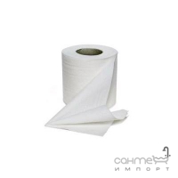 Туалетная бумага  в стандартных рулонах Eco+ 150218 белая