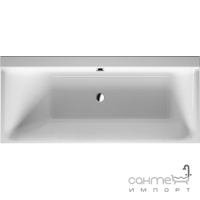 Ванна прямоугольная, встраиваемая или с панелями, с одним наклоном для спины слева Duravit P3 Comforts 700375
