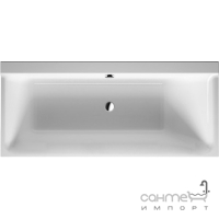 Ванна прямоугольная, встраиваемая или с панелями, с одним наклоном для спины справа Duravit P3 Comforts 700376