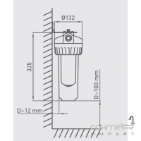 Кухонний змішувач із підключенням для фільтрованої води GRB SANTE 93*800 Хром