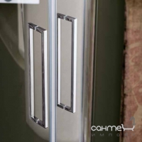 Двустворчатая полукруглая душевая дверь Samo Trendy Vis B8373LUCХХ цвета в ассортименте