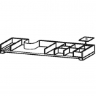 Висувне відділення для ящика з масиву клена або горіха з вирізом під сифон Duravit L-Cube UV9996
