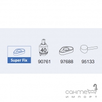 Кухонный смеситель Clever Platinum Minami 97067 Хром