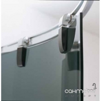 Напівкругла душова кабіна з розсувними дверима Samo Trendy Аcrux B7763ХХХХХDX правостороння, кольори в асортименті