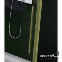 Напівкругла душова кабіна з розсувними дверима Samo Trendy Аcrux B7762ХХХХХSX лівостороння, кольори в асортименті