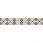 Плитка підлогова мозаїчна бордюр Kerama Marazzi Паддингтон сірий світлий 1774596