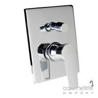 Встраиваемый смеситель для ванны/душа, 2 выхода Clever HidroClever iClever AGORA 98735  Хром