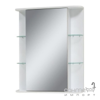 Зеркальный шкафчик СанСервис Panorama 60 белый
