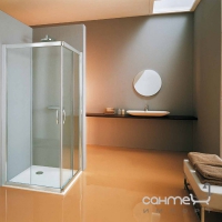 Розсувна душова кабіна Samo Classic New Cee B7216/MХХХ одна сторона, кольори в асортименті