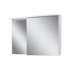 Зеркальный шкафчик с подсветкой СанСервис Slavuta 120 белый