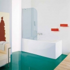 Шторка для ванны Samo Classic B1650ХХХRS/SX левосторонняя, цвета в ассортименте