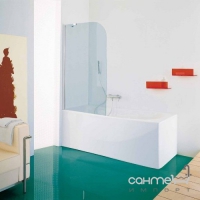 Шторка для ванни Samo Classic B1650ХХХRS/SX лівостороння, кольори в асортименті