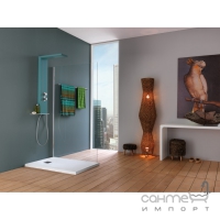 Гидромассажная панель с верхним душем, лейкой и полкой Samo Trendy Rigal KR1000ХХХ цвета в ассортименте