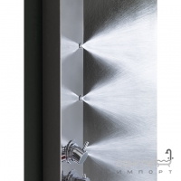 Гідромасажна панель з верхнім душем, лійкою та полицею Samo Trendy Axi KR5000ХХХ кольори в асортименті