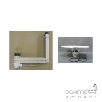 Донный клапан с переливом и крышкой слива для раковины Keramag myDay 521061