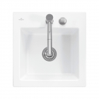 Керам. мийка для встановлення врівень зі стільницею Villeroy&Boch Subway 50 S Flat (3315 1F xx)
