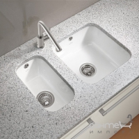 Керамічна кухонна мийка під стільницю Villeroy&Boch Cisterna 60 С (6706 01 xx)